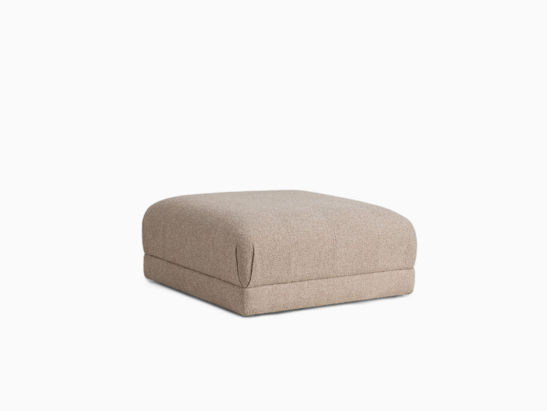 Adalynne - Upholstered Square Ottoman - Buttermilk