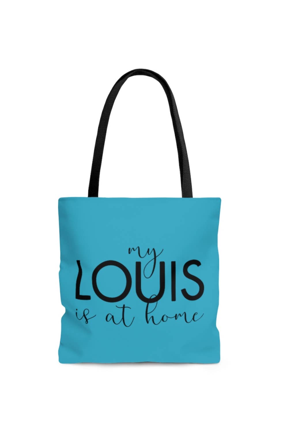 Teal I left my Louis at home east coast tote