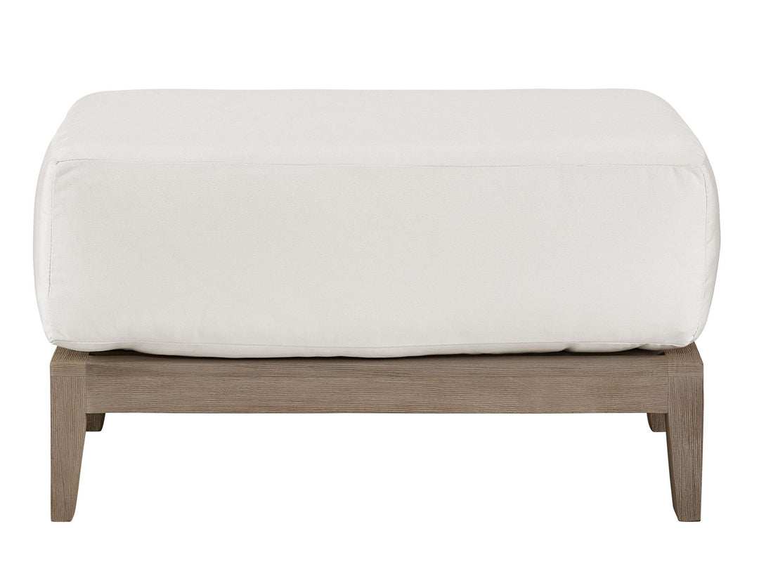 Coastal Living Outdoor / La Jolla - Ottoman, Special Order - White