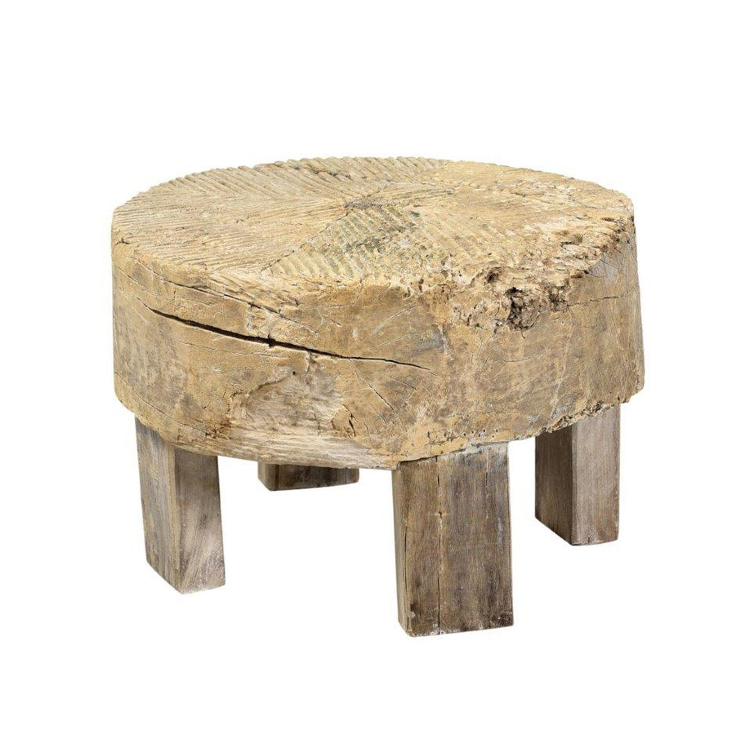 Alta - Wheel End Table Small - Antique White