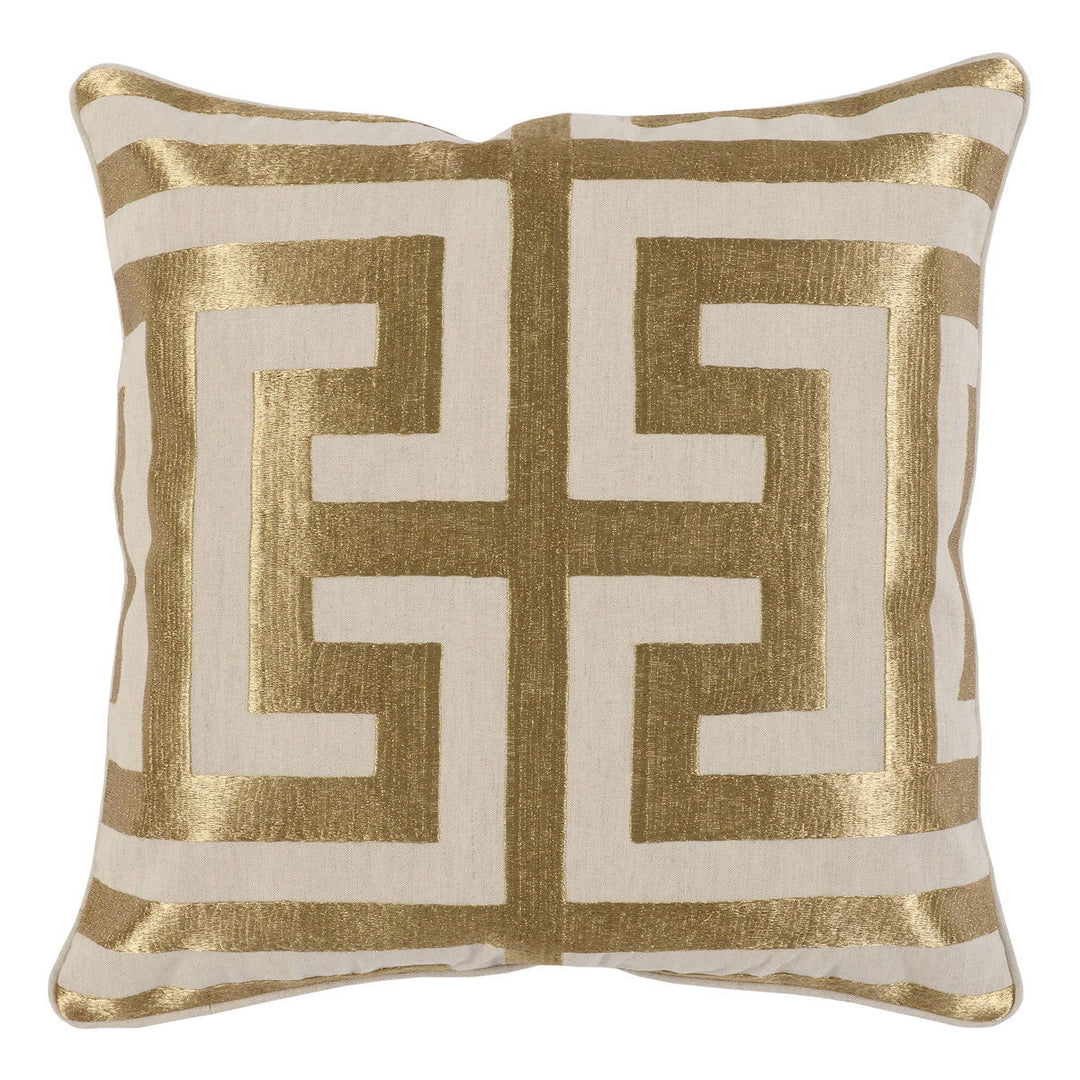 Capital - 22" x 22" Pillow - Gold