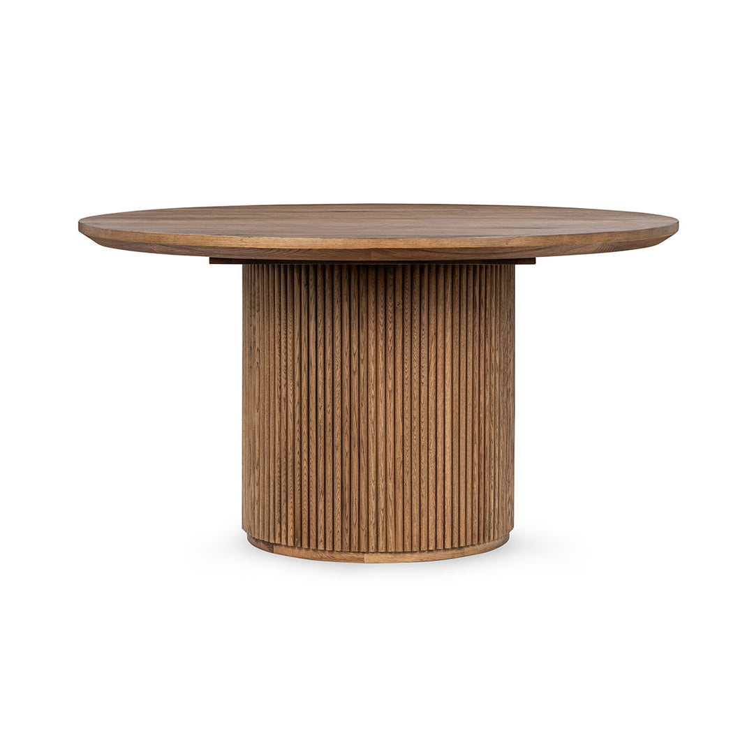 Vander - Round Dining Table - Tawny Brown