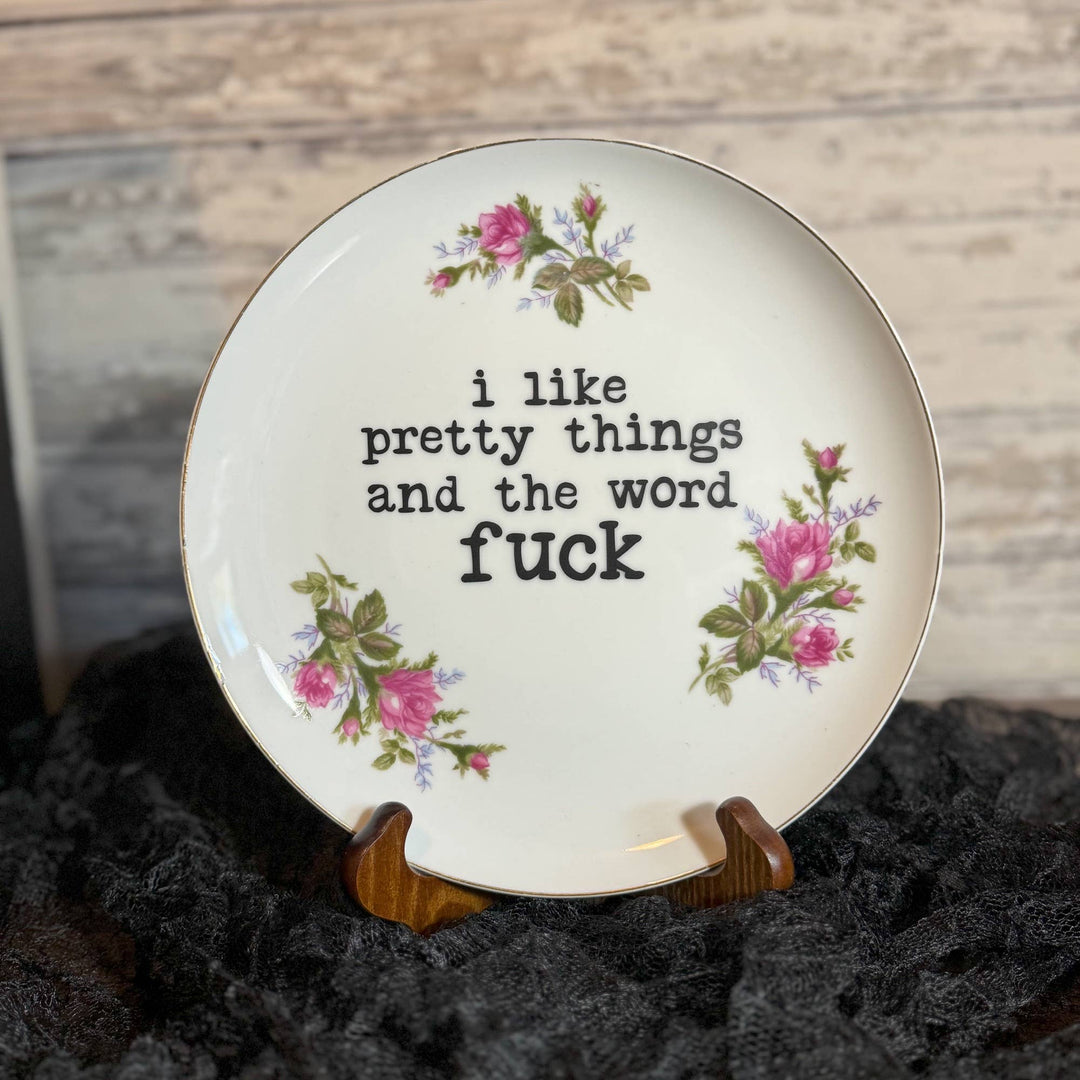 Pretty Things #160, Funny Plates, Trending, Funny Decor
