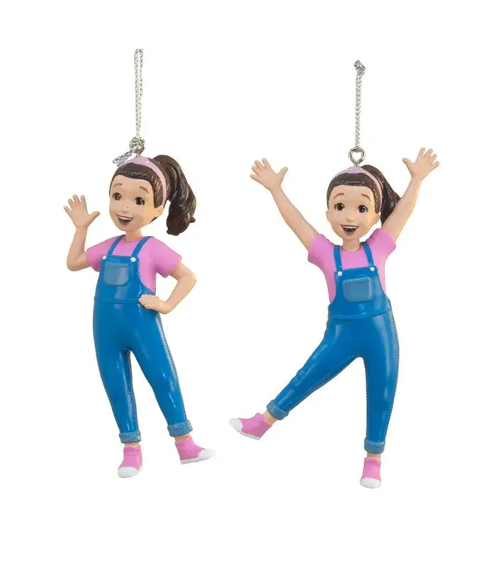 3.5" Ms Rachel Figurl Blwmld Ornament 2 Assorted