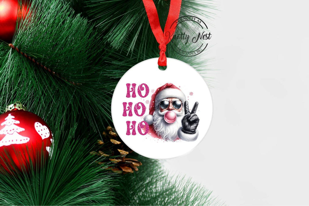 Ho Ho Ho (Sassy Santa) Ornament