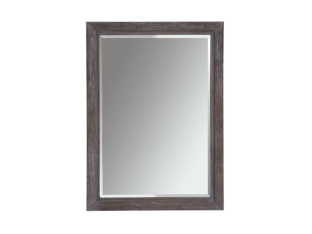 Santana - Solana Rectangular Mirror - Dark Brown