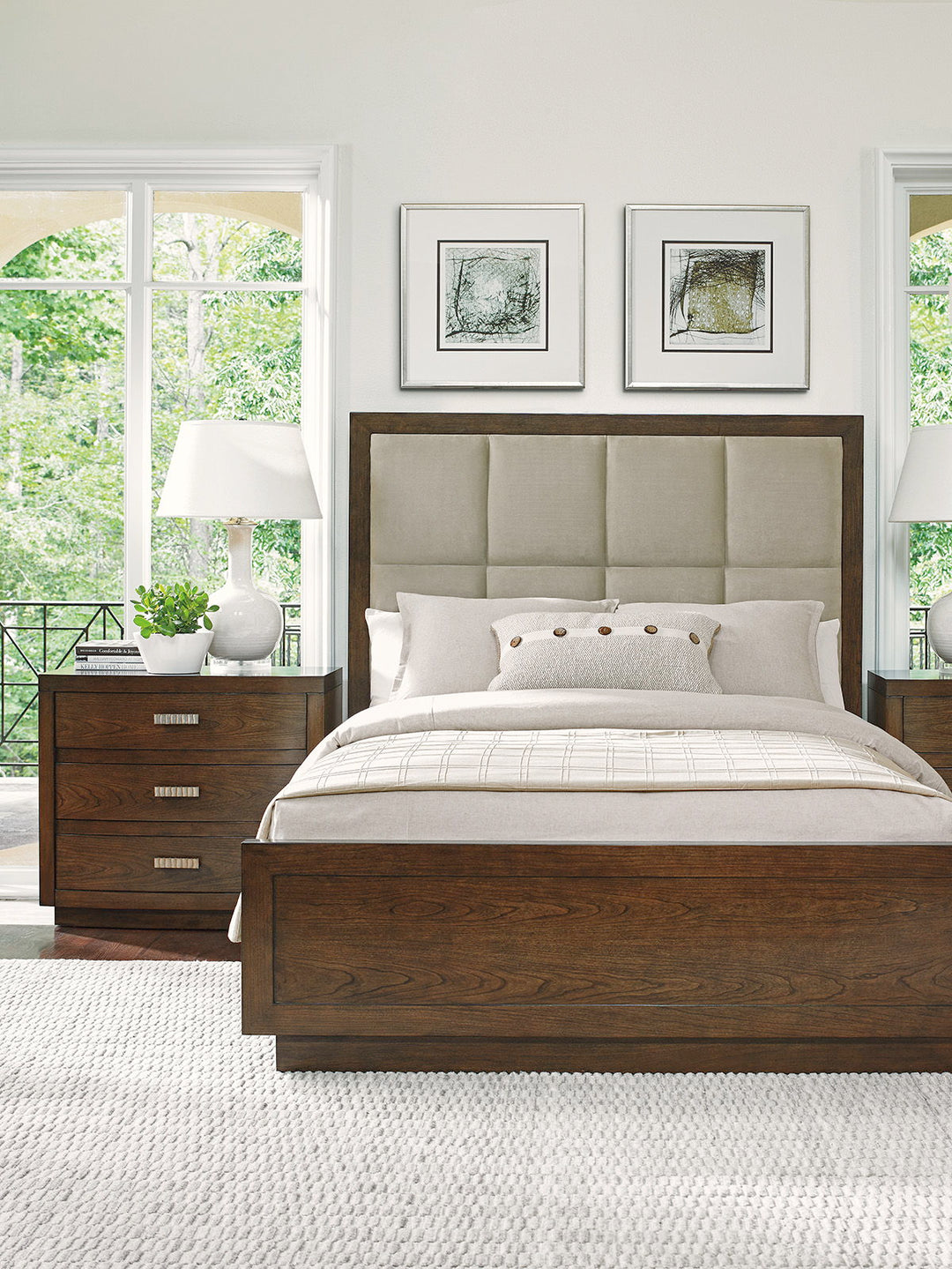 Laurel Canyon - Casa Del Mar Upholstered Bed