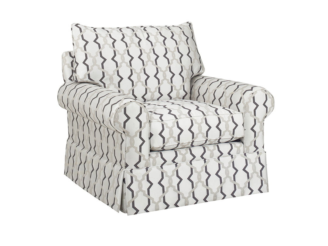 Lexington Upholstery - Bristol Swivel Chair - White