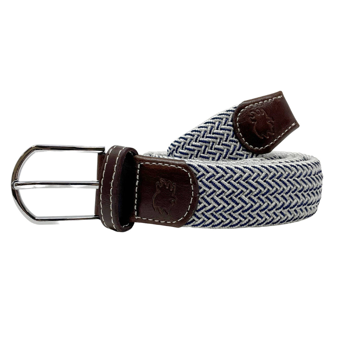 The Riviera Woven Stretch Belt: Medium
