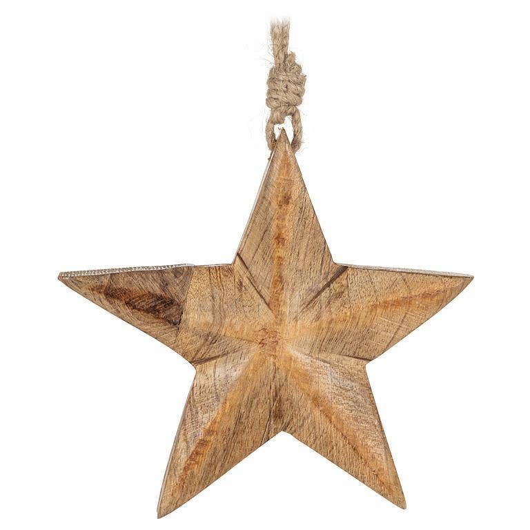 Large Bevel Star Ornament