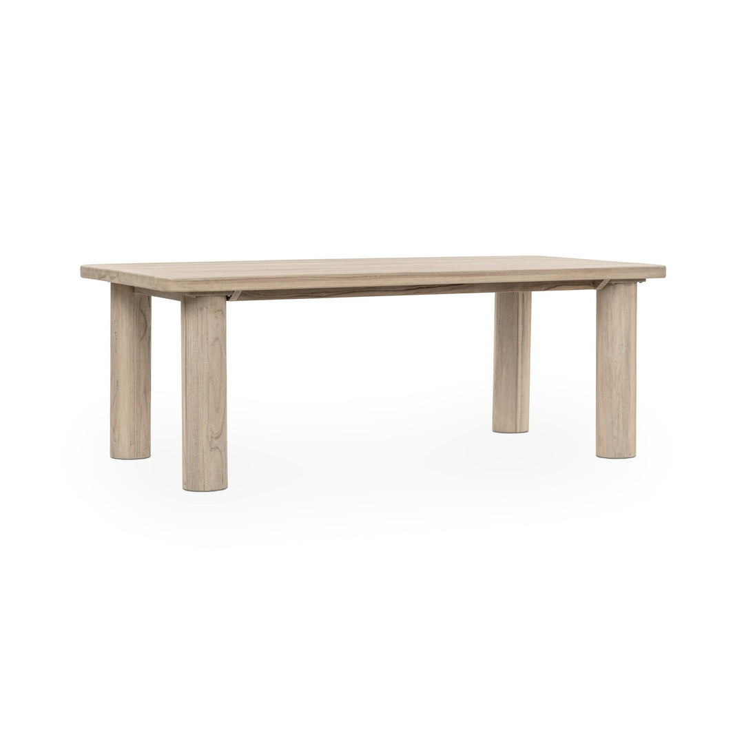 Byron - Outdoor Dining Table - Aged Cream