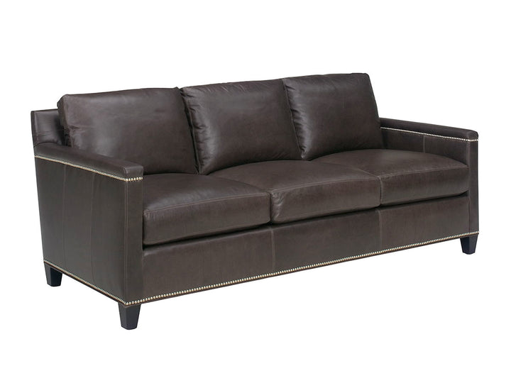 Carrera - Strada Leather Sofa - Dark Brown