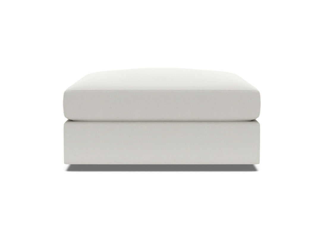 Artistica Upholstery - Vivien Bumper Ottoman - White