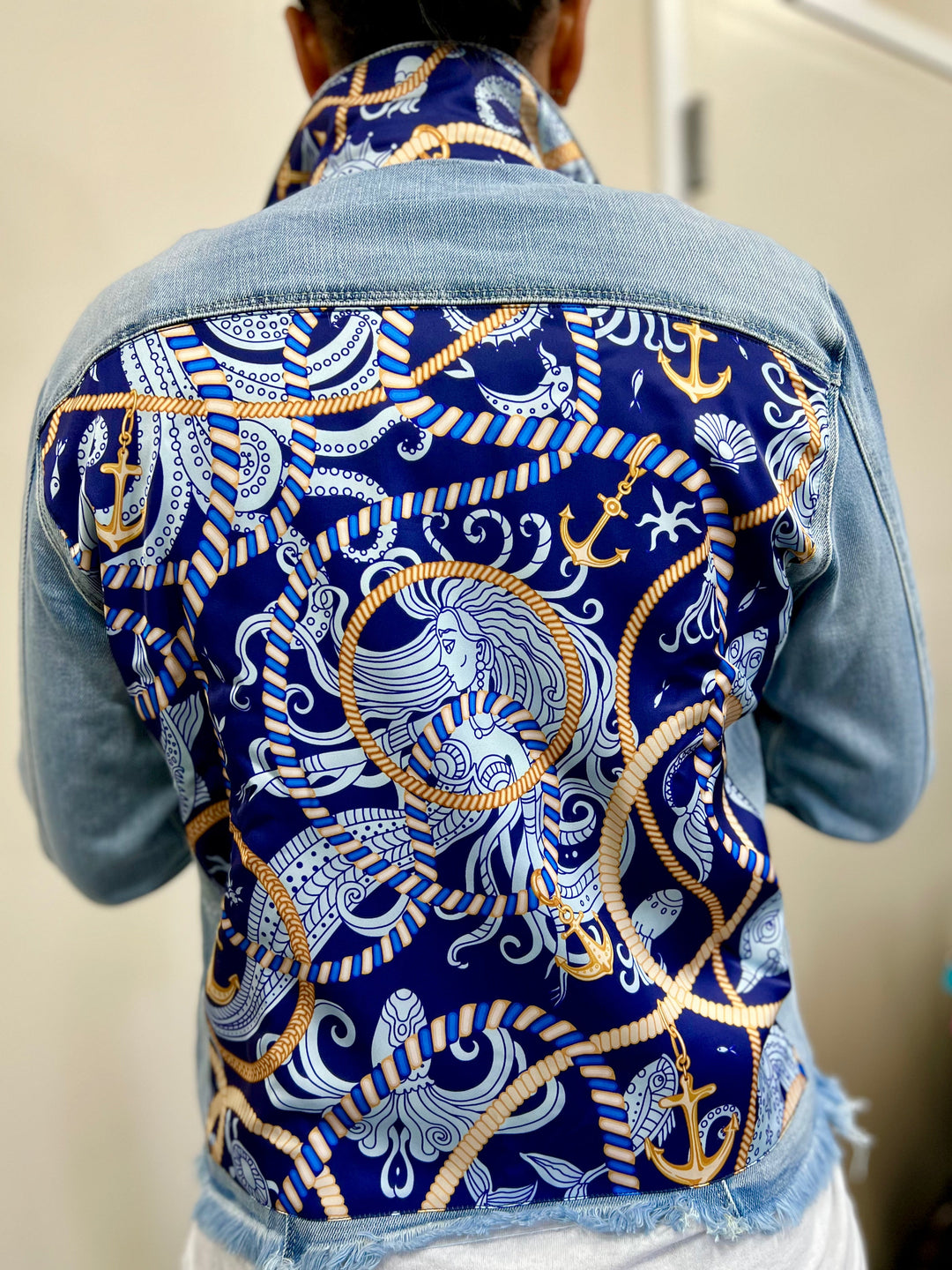 The Light Denim Jacket / Mermaid Love