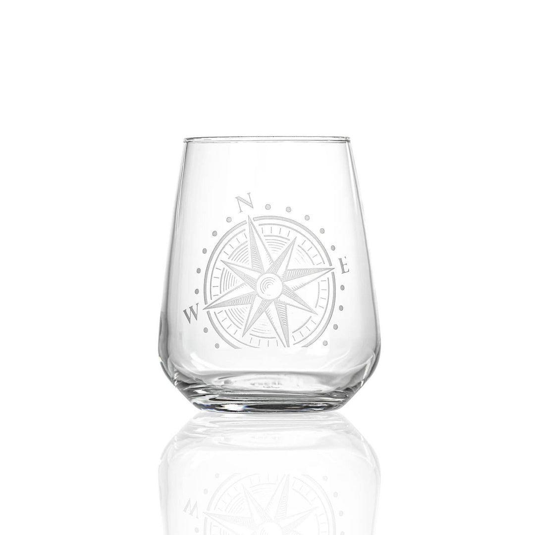 Compass Star 15.75oz Stemless Wine