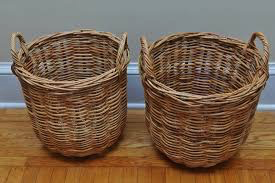 ROUND RATTAN PLANTER