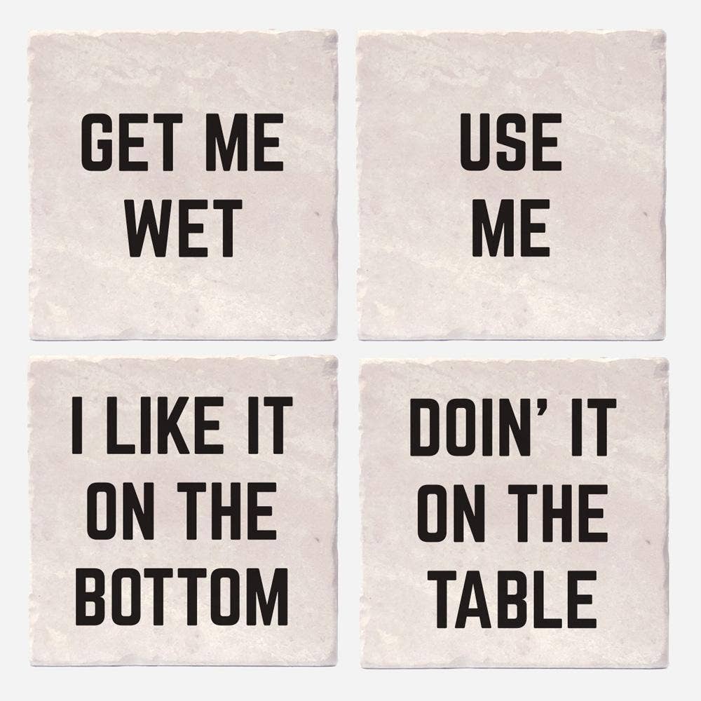 Crude and Rude Coasters