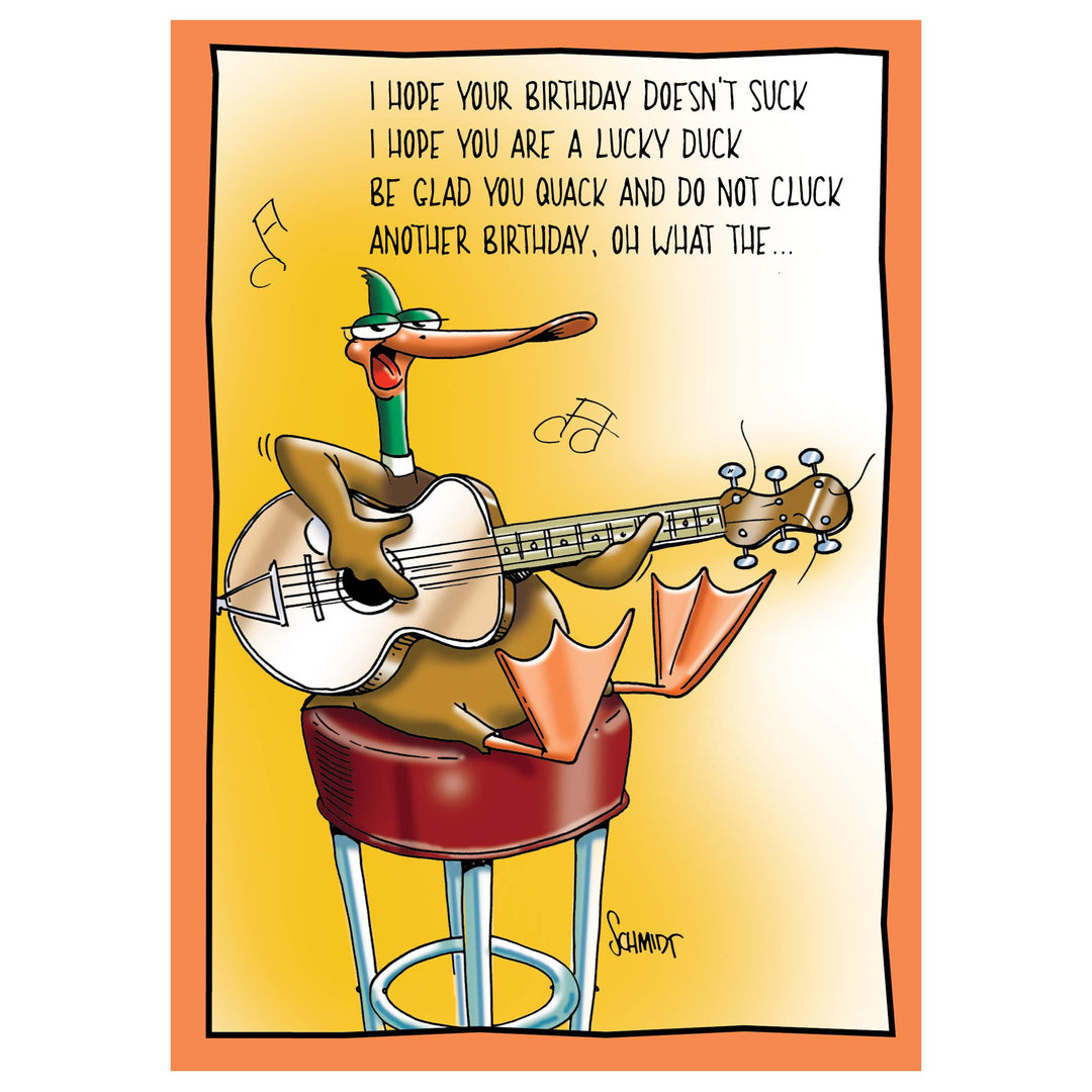 Singing Duck | Hilarious Birthday Card