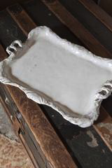 YARNNAKARN STILL LIFE ORNATE HANDLED TRAY