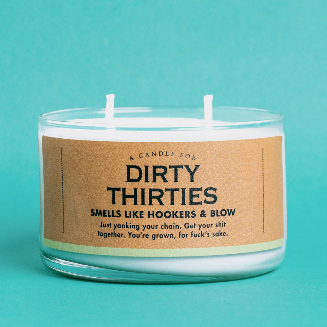 A Candle for Dirty Thirties | Funny Candle