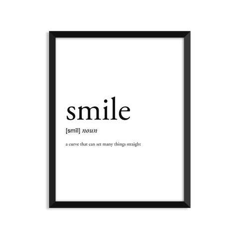 Smile - Everyday Art Print