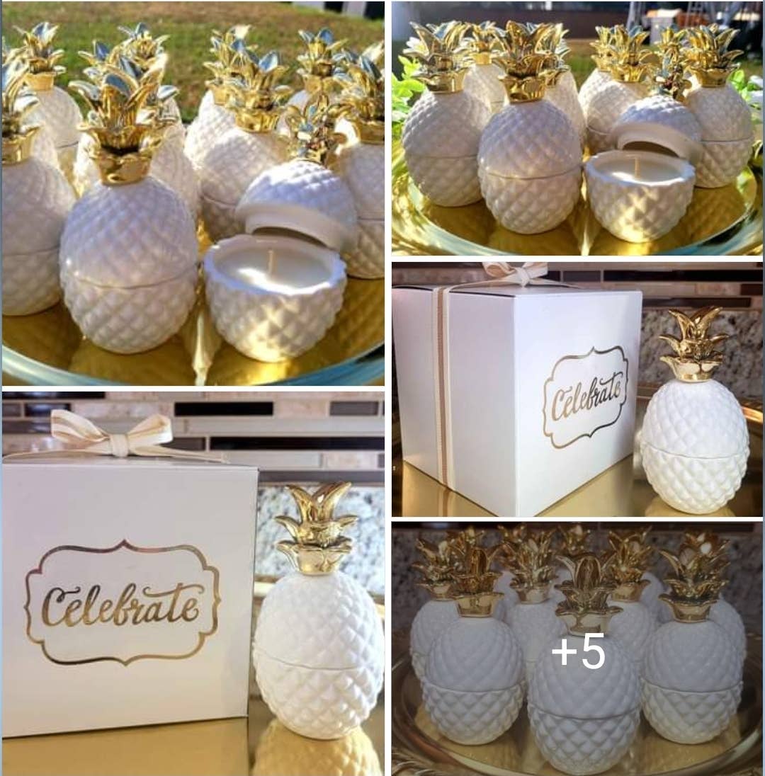 Pineapple Soy Candle Giftbox Set