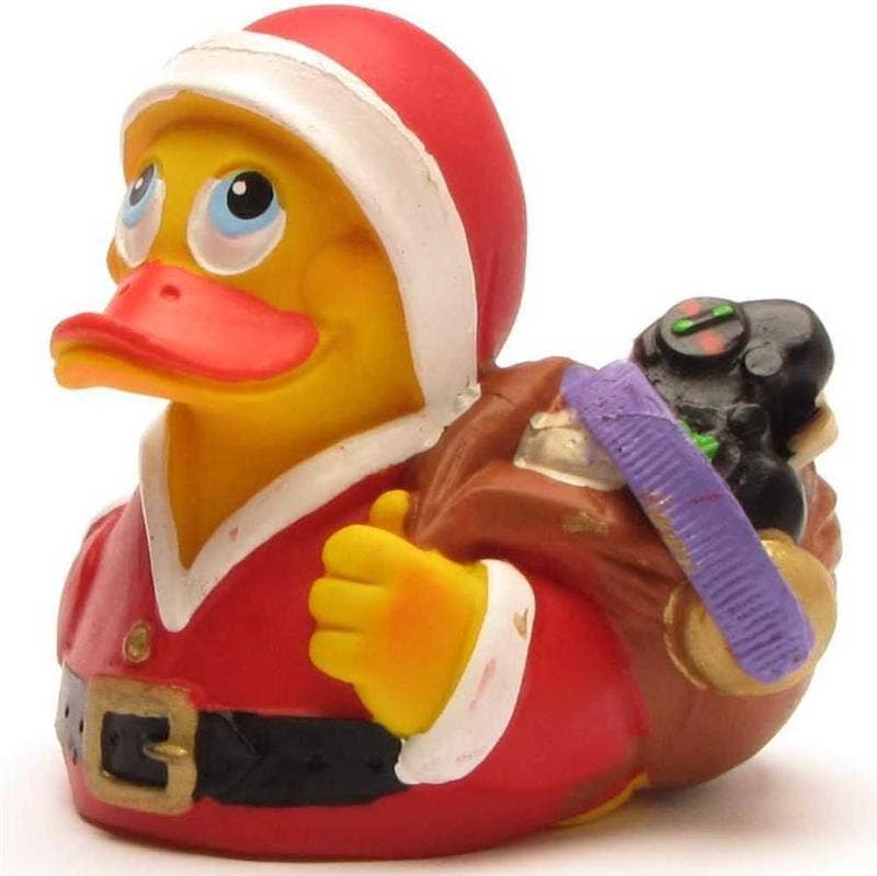 Rubber Duck Santa Claus - rubber duck
