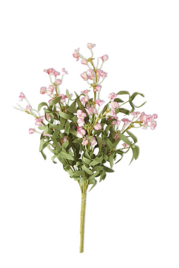 19” PINK SWEET PEA BUSH
