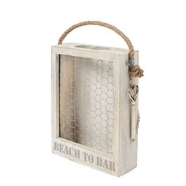 BEACH BOTTLE TOP DISPLAY BOX