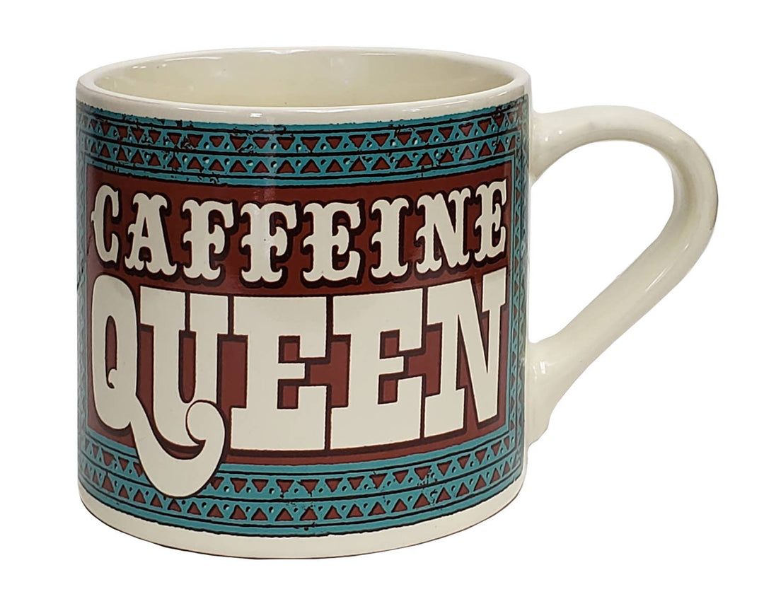 Mug - Caffeine Queen - Ceramic