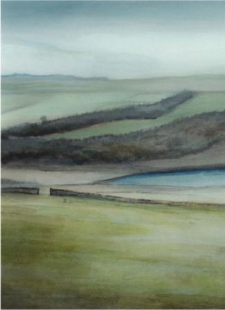 RIVER BARROW I FRAMED 24X33