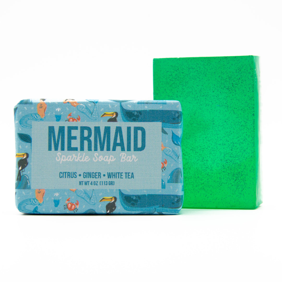 MERMAID Sparkle Soap Bar - Customizable