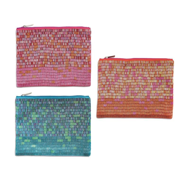 BEADED POUCH