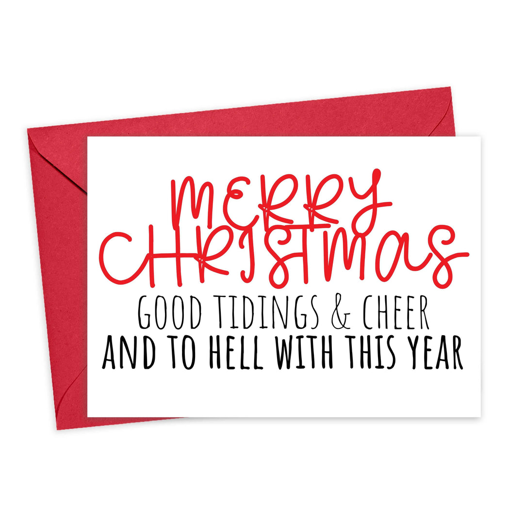 Sassy Christmas Card - Funny Holiday Card - Xmas Gifts