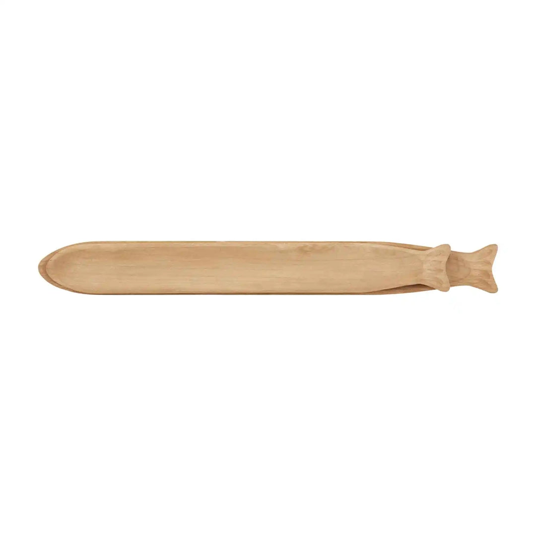 WOOD FISH TRAY