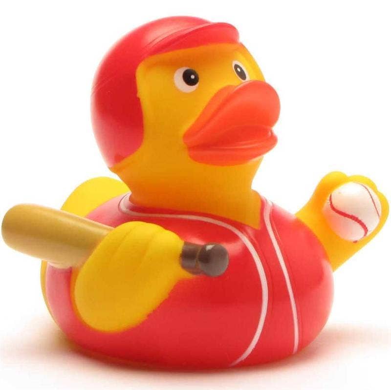 Badeente Baseball - Gummiente