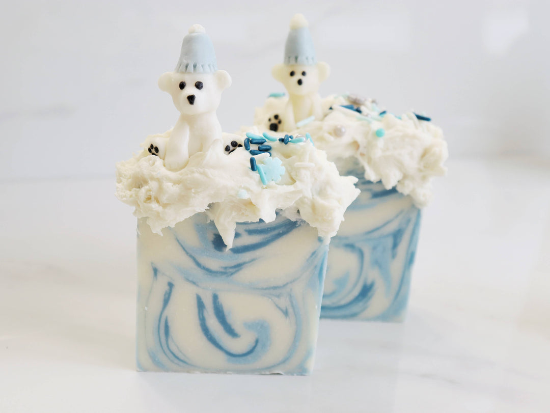 Frosty Bear Artisan Soap Christmas Soap