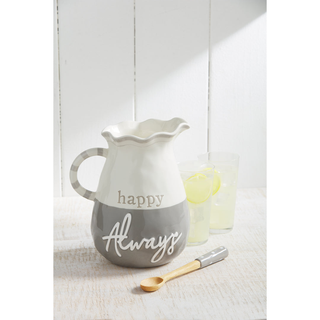 HAPPY ALWAYS DRINK PITCHER