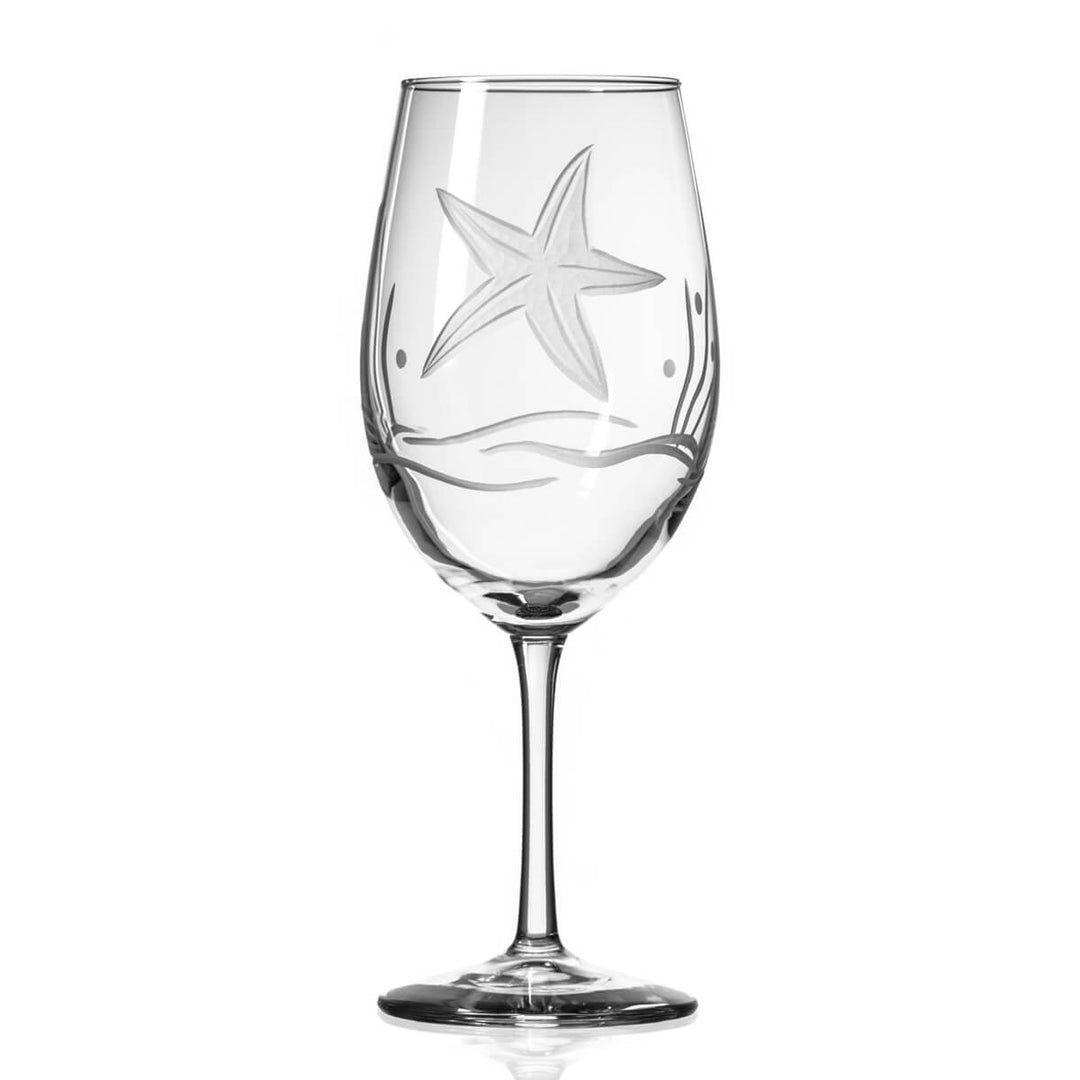 Starfish 12oz White Wine Glass