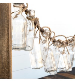 BOTTLE GARLAND VASE
