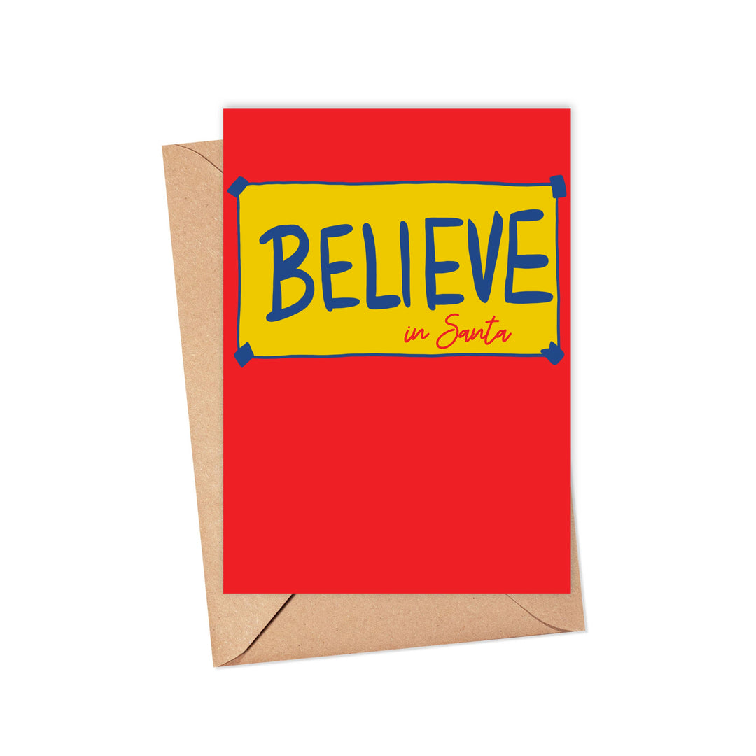 Ted Lasso Believe Funny Christmas Cards - Pop Culture Gifts