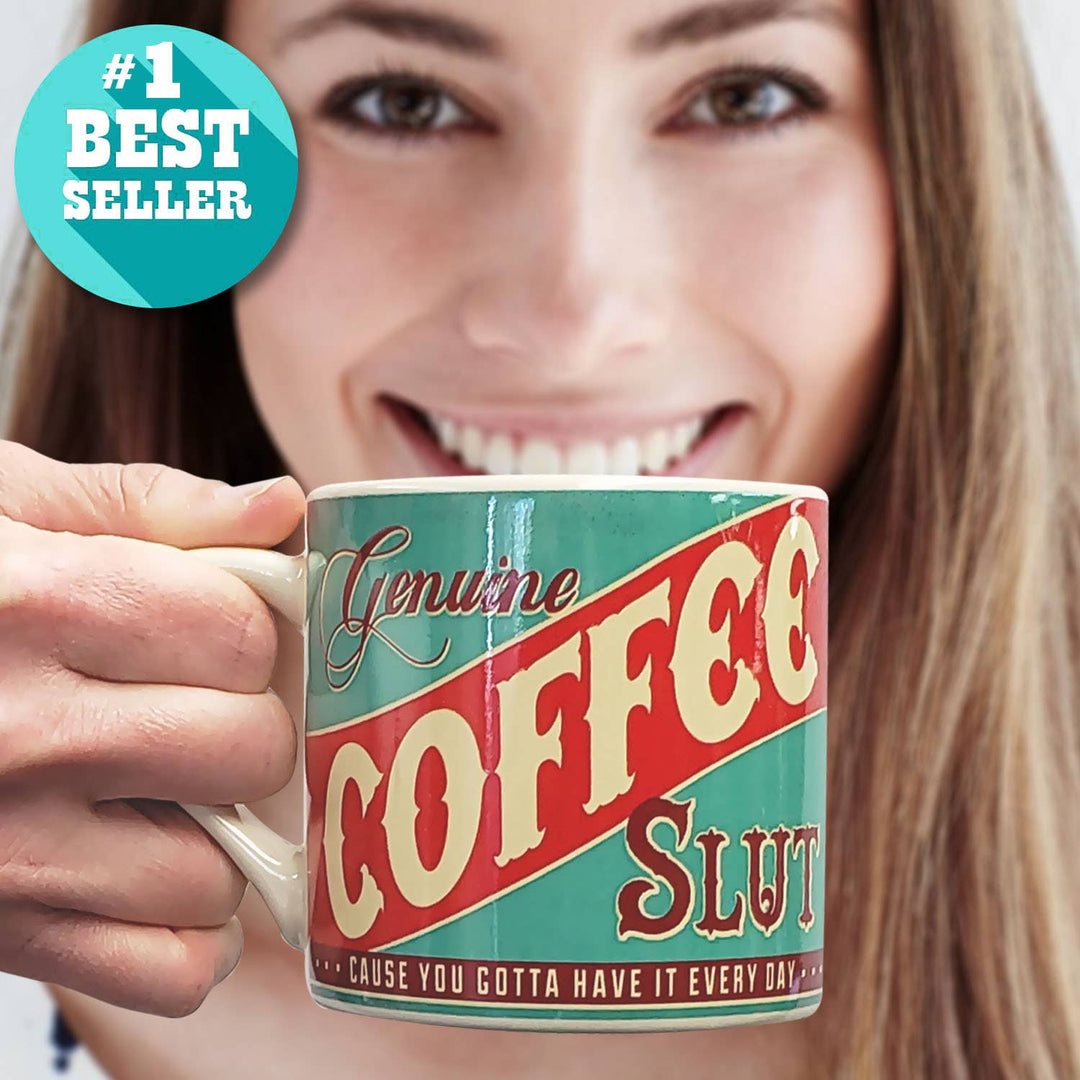 Mug - Genuine Coffee Slut Ceramic