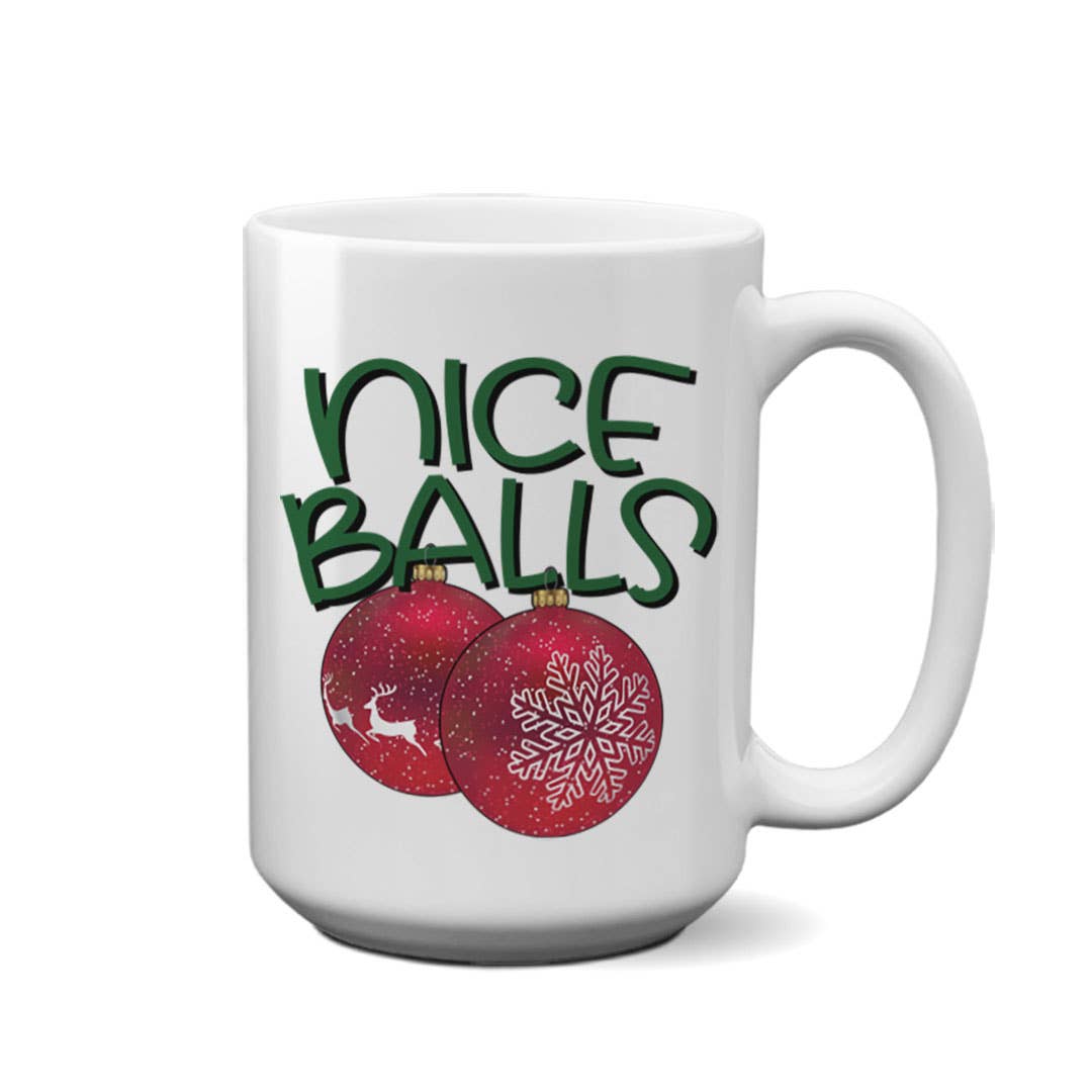 Nice Balls | 15oz Mug Christmas
