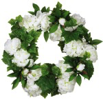 PEONY WREATH 20”