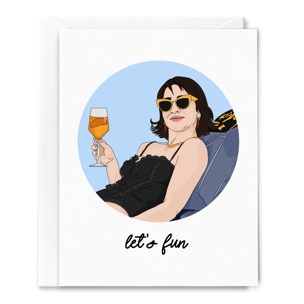 Let's Fun, Lucia, The White Lotus, Card