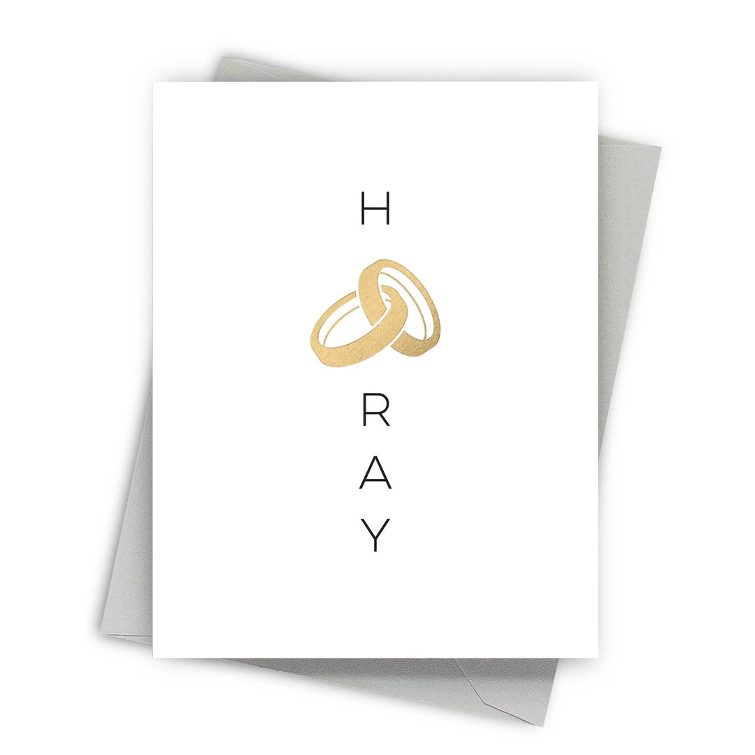 Hooray Rings – Wedding Cards