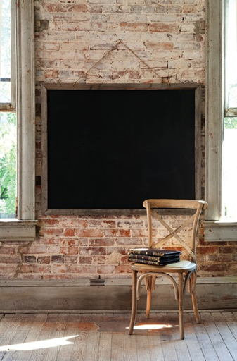 SCHOOLHOUSE BLACKBOARD 49X39.5"