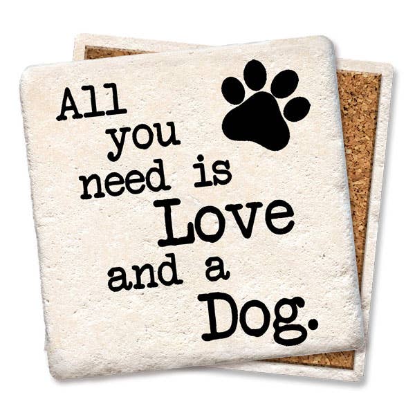 Coasters All You Need Is Love and a Dog 520