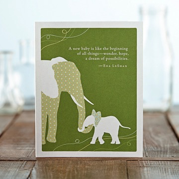 NEW BABY CARD