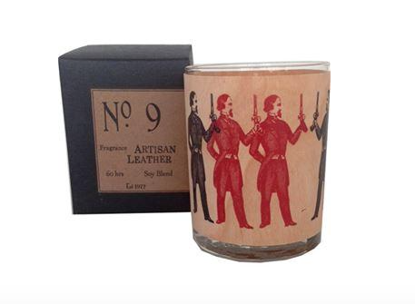 ARTISAN LEATHER CANDLE